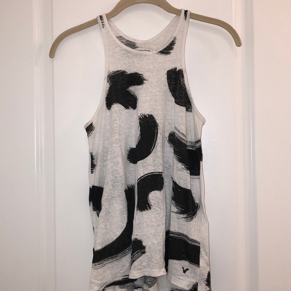 AE high neck racerback tank